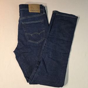 American Eagle Men’s Slim Jeans Size 33x32 Next Level Airflex Stretch Dark Denim